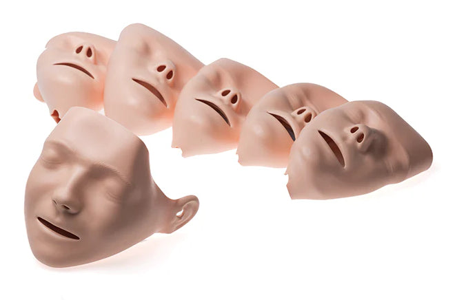 Laerdal Face for Little Anne Gen2 light skin tone, 6 pack