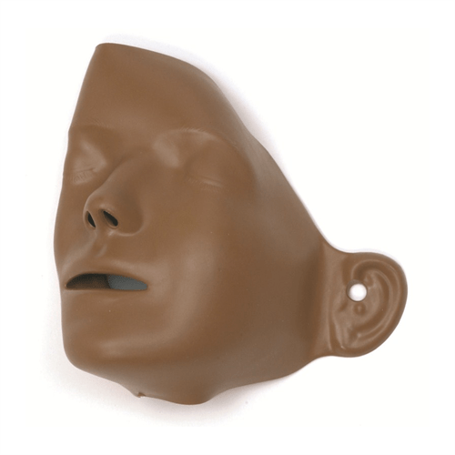 Ansigtsmasker til Little Anne træningsdukker, 6 stk., mørk