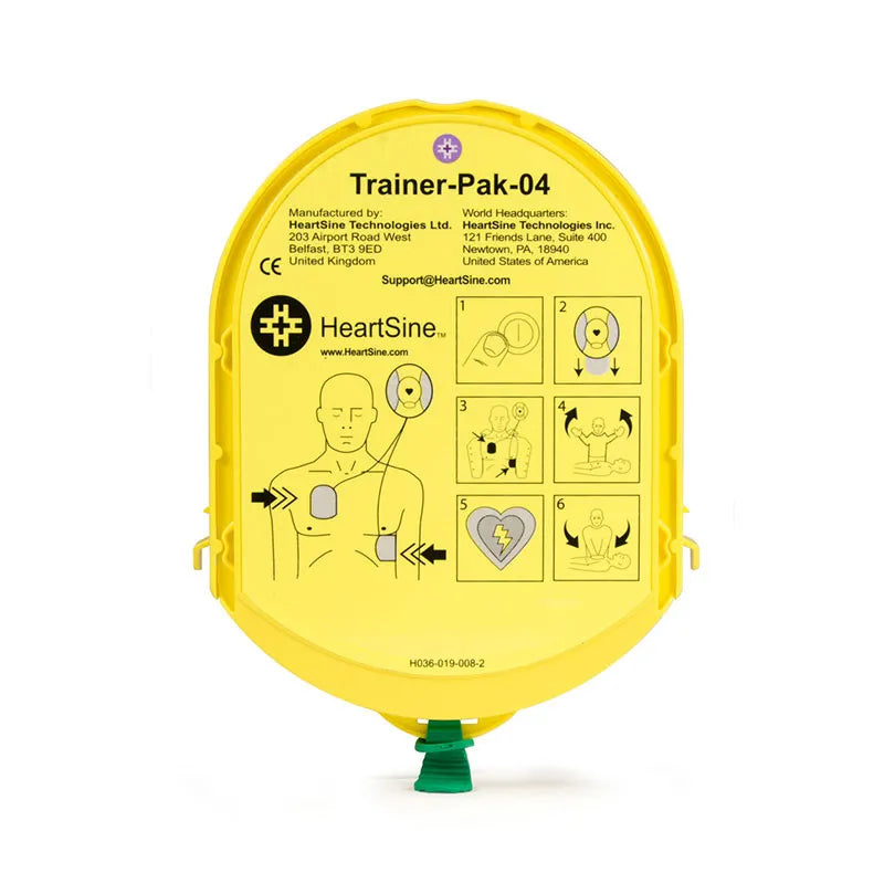 HeartSine Samaritan PAD350P træner batteri og elektroder