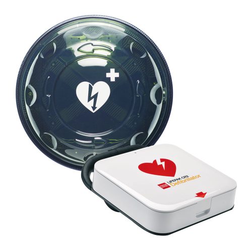 Hjertestarterskab af typen rotaid fra mærket physio control til hjertestarter af typen lifepak CR2