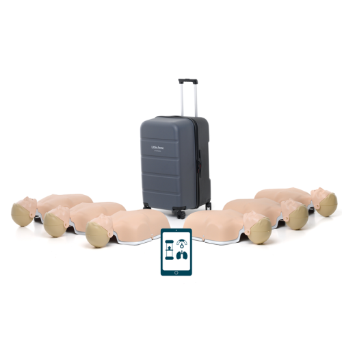 6 stk lyse lille anne træningsdukker til førstehjælp